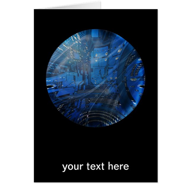 elektronisch wereldbol (Voorkant)