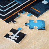 Elektronische Circuit puzzel Legpuzzel (Zijkant)