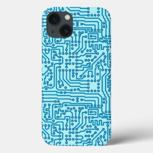 Elektronische digitale circuitkaart iPhone 13 hoesje