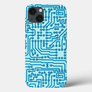 Elektronische digitale circuitkaart iPhone 13 hoesje