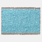 Elektronische digitale circuitkaart deken (Voorkant)