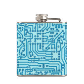 Elektronische digitale circuitkaart heupfles (Achterkant)