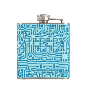 Elektronische digitale circuitkaart heupfles (Achterkant)