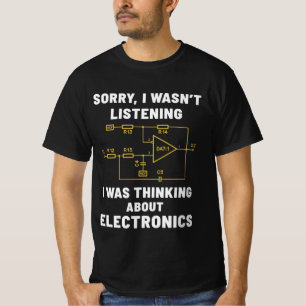 Elektronische ingenieurgiften Elektrische geek Fun T-shirt