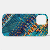 Elektronische printplaat sluiten. computer, semico Case-Mate iPhone case (Achterkant (horizontaal))