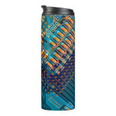 Elektronische printplaat sluiten. computer, semico thermosbeker (Geroteerd rechts)