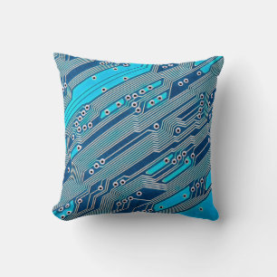 Elektronische schakelingen dicht bij elkaar, circu kussen