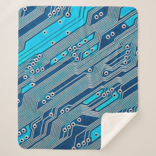 Elektronische schakelingen dicht bij elkaar, circu sherpa deken