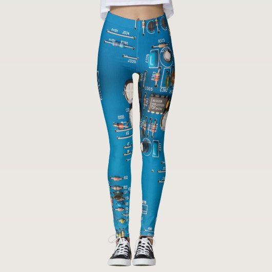 Elektronische schakelkaart leggings (Voorkant)