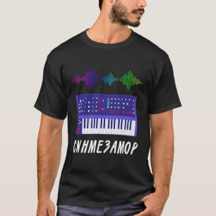 Elektronische Synthesizer ADSR Modulaire Golfvorm  T-shirt