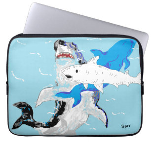 Elektronische tas: Sealife Laptop Sleeve