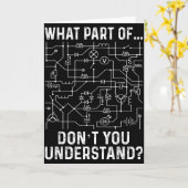 Elektrotechniek Elektrotechnicus Mannen  Kaart (Gele Bloem)