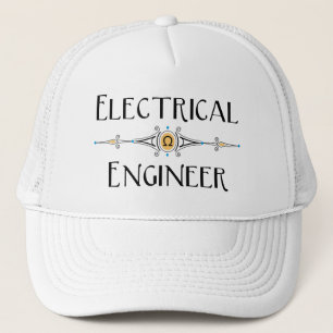 Elektrotechnisch Ingenieur Decoratie Lijn  Trucker Pet