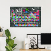 ELEMASTERS - Periodiek Poster 24"x36" (Thuiskantoor)