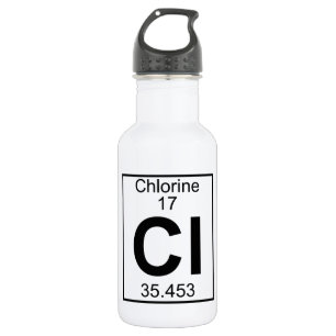 Element 017 - Cl - Chloor (volledig) Waterfles