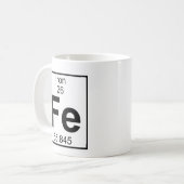 Element 026 - Fe - IJzer (volledig) Koffiemok (Voorkant links)