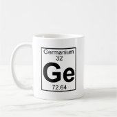Element 032 - Ge - Germanium (volledig) Koffiemok (Links)