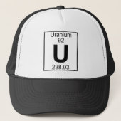 Element 092 - U - uranium (volledig) Trucker Pet (Voorkant)