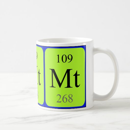 Element 109 mok - Meitnerium (Rechts)