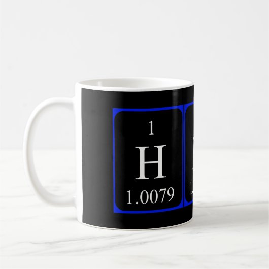 Élément 1 - Mug - Hydrogène (Gauche)