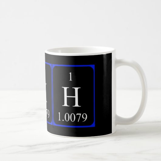 Élément 1 - Mug - Hydrogène (Droite)