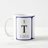 Élément 1b tasse - blanc de tritium (Gauche)