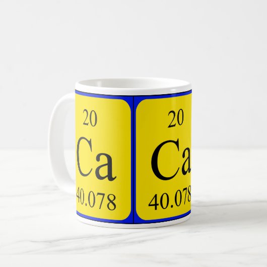 Élément 20 tasse - calcium (Devant gauche)