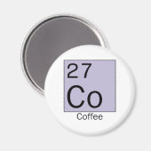Element 27: koffie magneet (Voorkant / Achterkant)