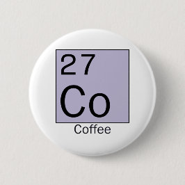 Element 27: koffie ronde button 5,7 cm