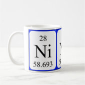 Element 28 witte mok - nikkel (Links)