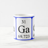 Element 31 witte mok - Gallium (Center)