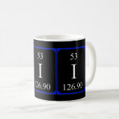 Élément 53 tasse - Iode (Devant droit)