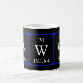 Élément 74 tasse - Tungstène (Centre)
