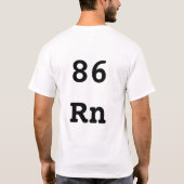 Element #86 - Radon T-shirt (Achterkant)