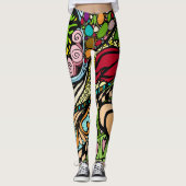 Element 9b Doodle Fine Art Leggings (Devant)