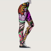 Element 9b Doodle Fine Art Leggings rose (Droite)