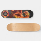 *~* Element AP88 Elementaire Dragon Fierce Flame Skateboard (Horizontaal)
