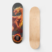 *~* Element AP88 Elementaire Dragon Fierce Flame Skateboard (Voorkant)