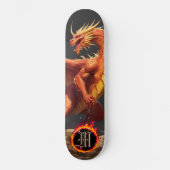 *~* Element AP88 Elementaire Dragon Fierce Flame Skateboard (Voorkant)