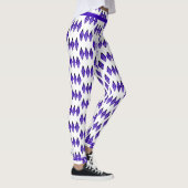 Elément Art déco dans Leggings violets profonds (Droite)