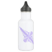 Elément Art déco en bouteille d'eau lilas & violet (Gauche)