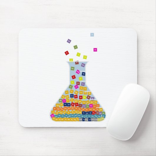 Element Beaker Mousepad Muismat (Met muis)