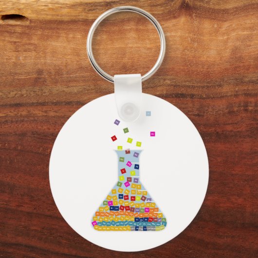 Element Beaker Sleutelhanger (Voorkant)