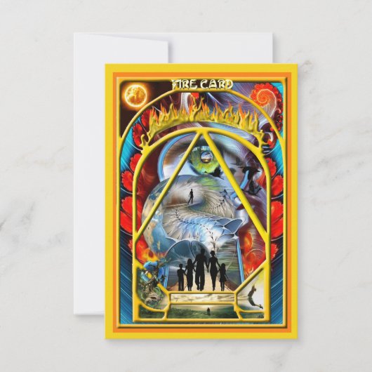 Élément de conception de carte d'incendie (Devant)