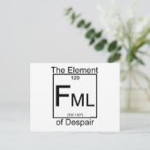 Element FML Briefkaart (Staand voorkant)