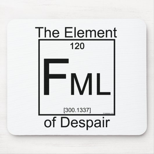 Element FML Mousepad Muismat (Voorkant)