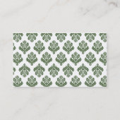  element (groen) visitekaartje (Achterkant)