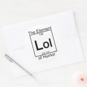 Element LOL Ronde Sticker (Envelop)