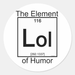 Element LOL Ronde Sticker
