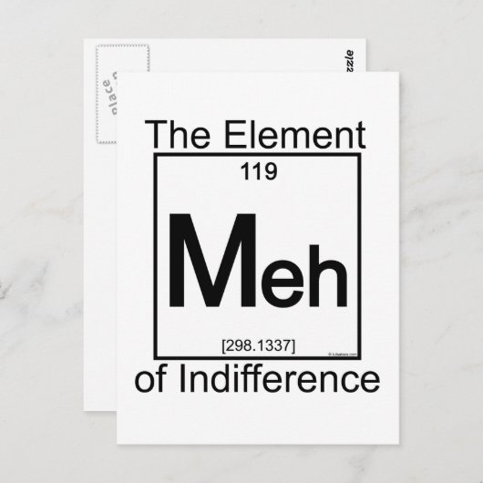 Element MEH Briefkaart (Voorkant / Achterkant)
